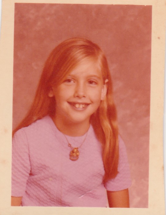 Lisa Fraser 1971-72 4th grade 9 years old
