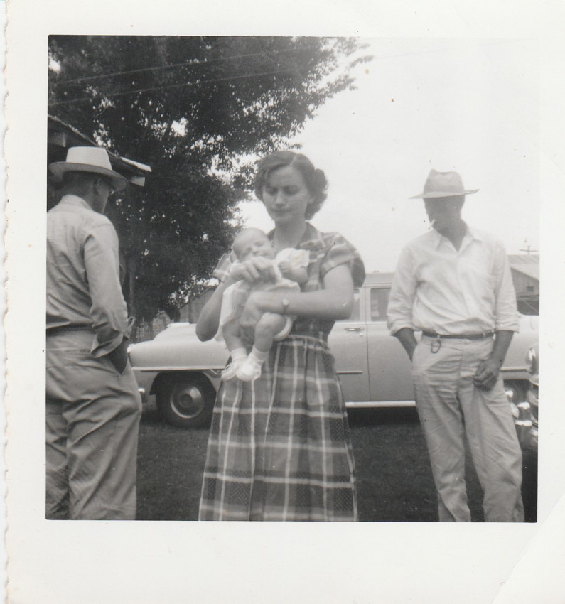 Nancy, Patty and daddy
