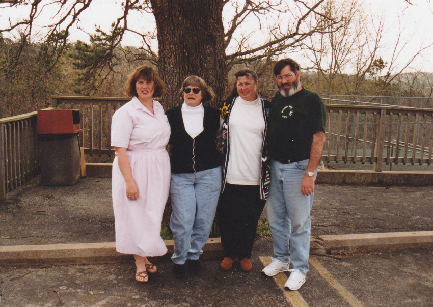 Liz, Mom, Tozzy and Charlie
