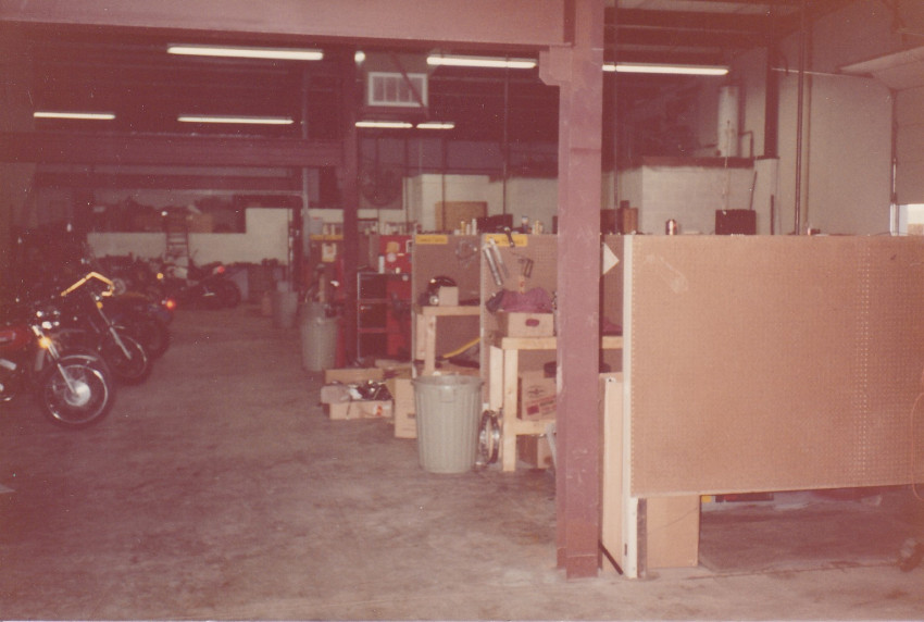 Big Jim's Yamaha
Back shop
