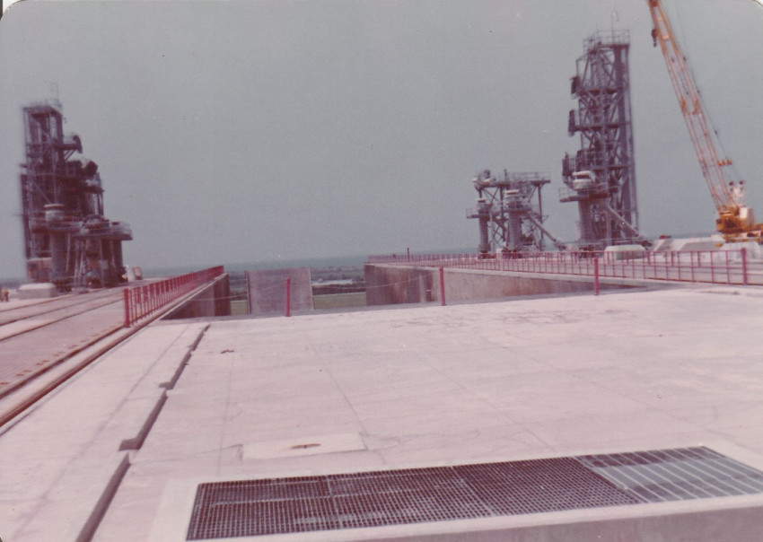 Trip to Florida July 1977
At this time you could still walk out on Launch Pad 39A

