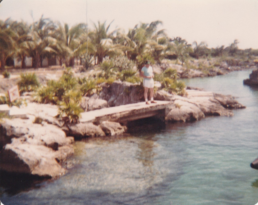 Trip to Cancum Mexico Oct 1980
