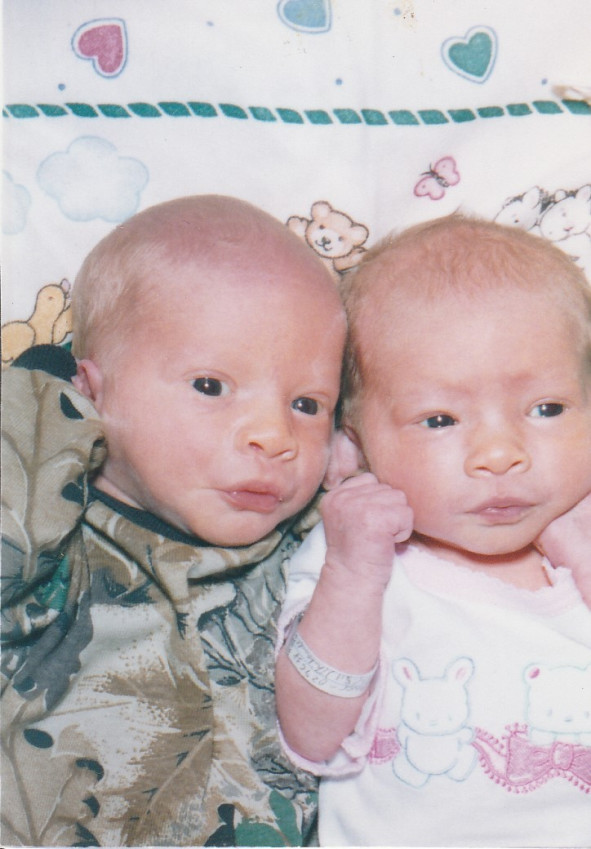 McKeney Marie and Dalton Taylor 8-7-1997
