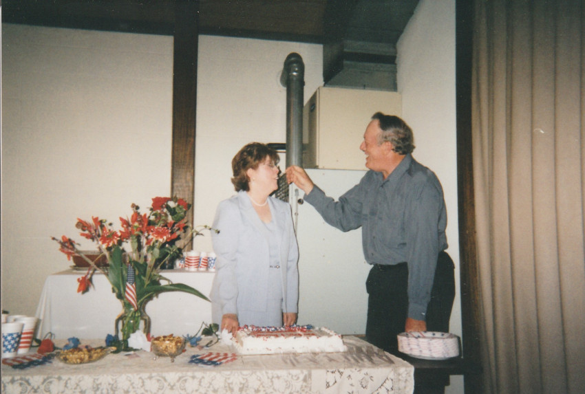 Tommy and Virgina Gray July 2003
