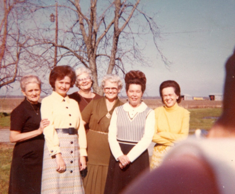 May 1973
Pauline Phillips, Nancy Woosley, Annie Beatrice Crabtree, Linda Bell, Betty Houser, Betty Inez Davis
